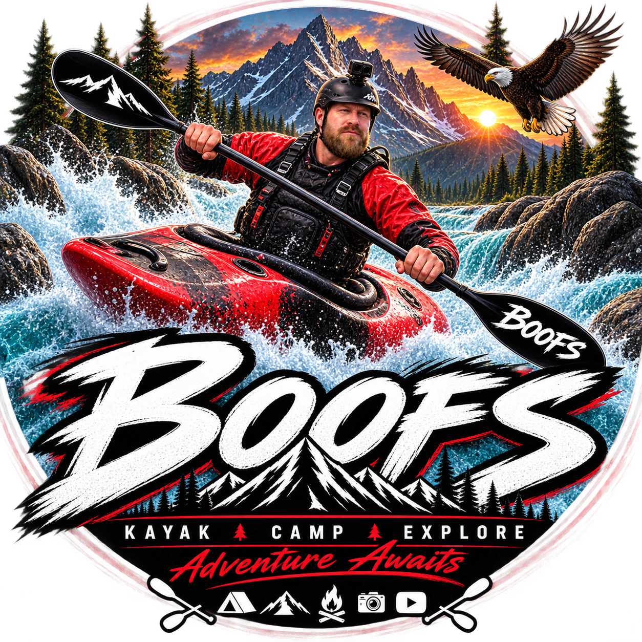 BOOFS circular adventure logo